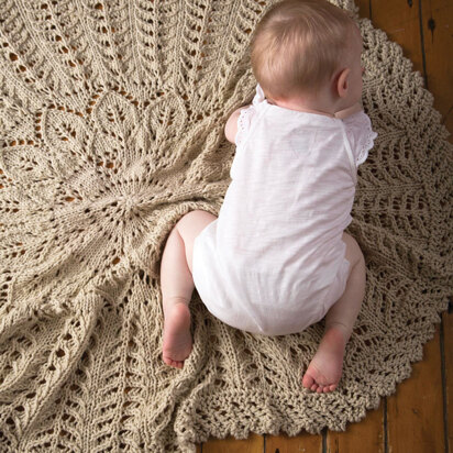 Cecelia Blanket in Berroco Comfort Chunky - PDF357-8