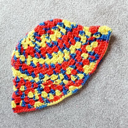 Raspberry Ombre Bucket Hat