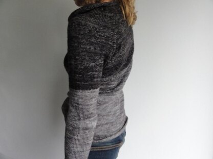 Grey Twist Cardi