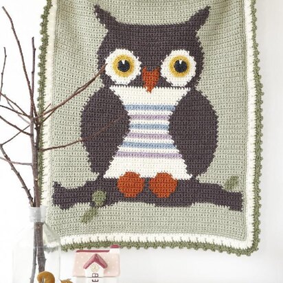 Ollie Owl Baby Blanket