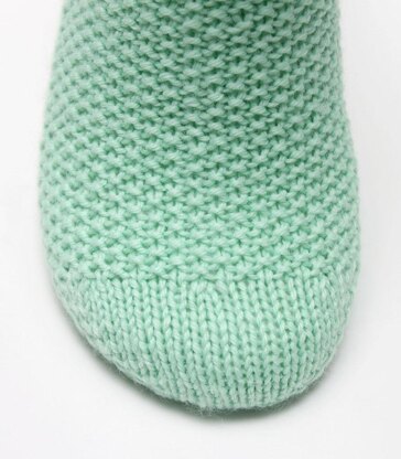 Green Apple Socks - Toe Up (DK)