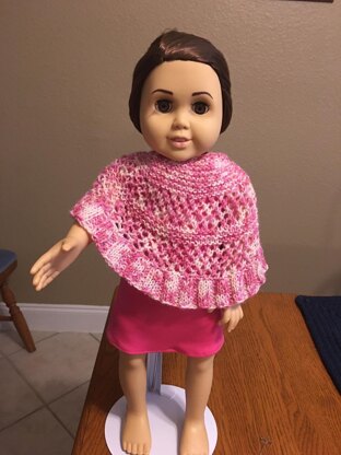 Jasmine Doll Shawl