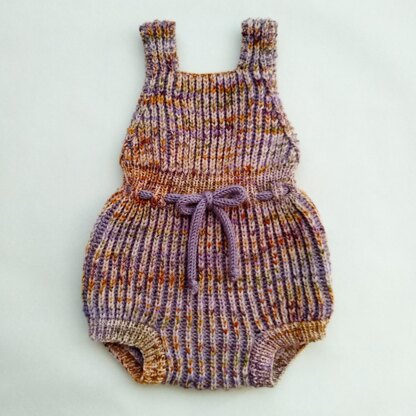 Winter Duo Baby Bloomers and Romper