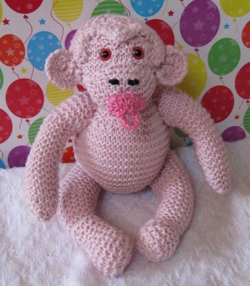 Cherry Baby Chimpanzee Nursery Toy