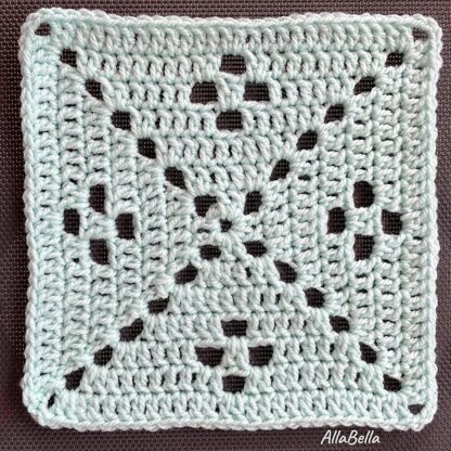 Mini Filet Granny Square