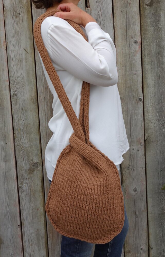 Crochet japanese knot bag deals