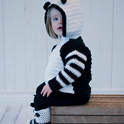 Panda Hoodie and Socks