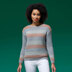 Mae Pop Stripe Jumper in West Yorkshire Spinners ColourLab - DBP0151 - Downloadable PDF