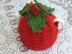 Crochet Christmas Pudding Tea Cosy