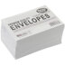 Leader Paper Products Leader A1 Envelopes (3.625"X5.125") 100/Pkg - White
