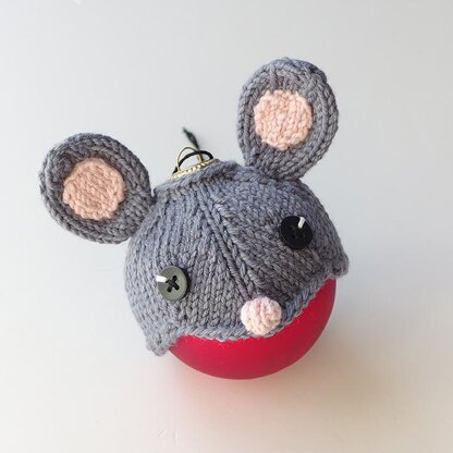 Mouse hat for a bauble