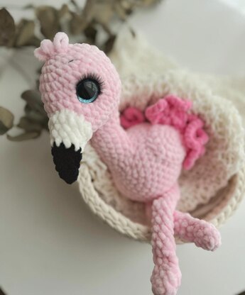 Flamingo plush toy