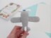 Airplane baby rattle crochet pattern amigurumi