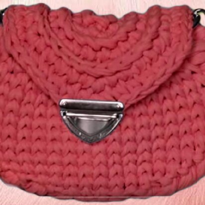 Oval Crochet Bag