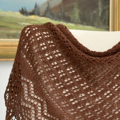 Orenburg Chestnut Shawl