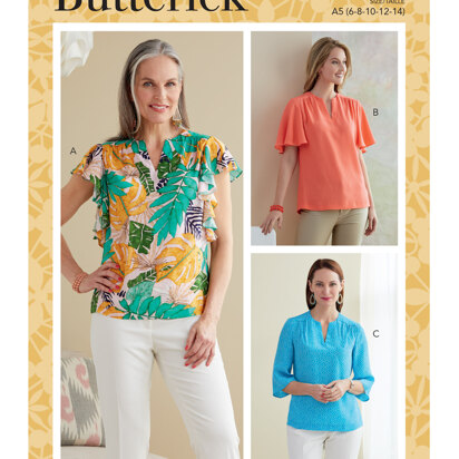 Butterick Misses' Top B6688 - Sewing Pattern