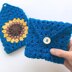 Sunflower Lovers Granny Square Pouch