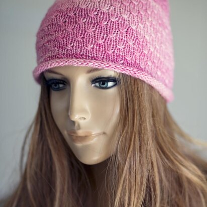 Twist Stitch Beanie - knitting pattern