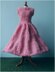 1:12th scale Ladies dresses c. 1950s