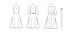 New Look Misses' Dress With Sleeve Variations N6748 - Paper Pattern, A (8-10-12-14-16-18)