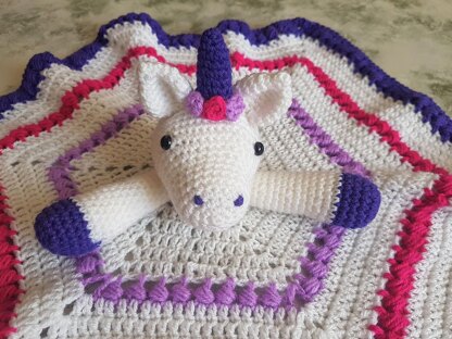 Maria The Unicorn Baby Lovey Security Blanket