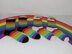 Mens Simple Rainbow Socks Circular