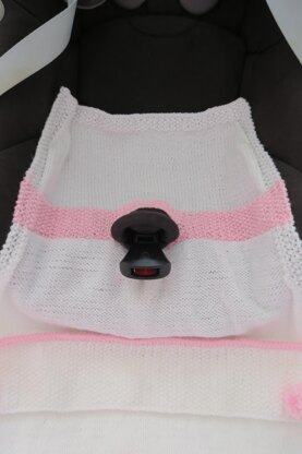 BO Bear Baby Car Seat Blanket & Hat