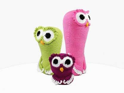 Owl Trio - Amigurumi
