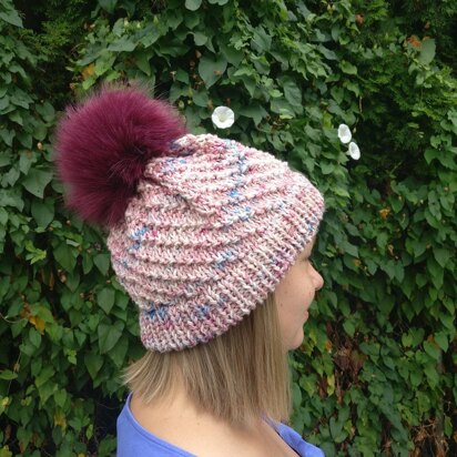 Double Swirl Beanie