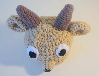 Goat Hat - Newborn to Adult