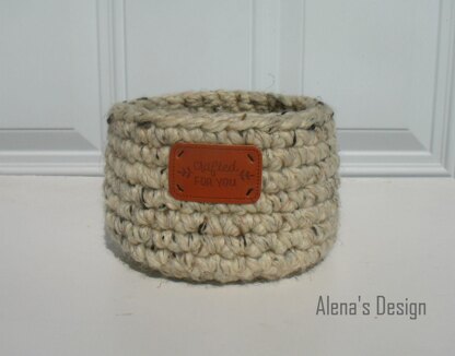 Easy Crocheted Baskets