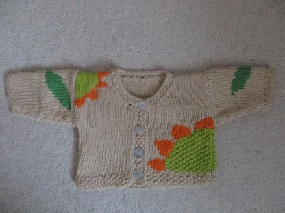 Sunflower Baby Cardigan