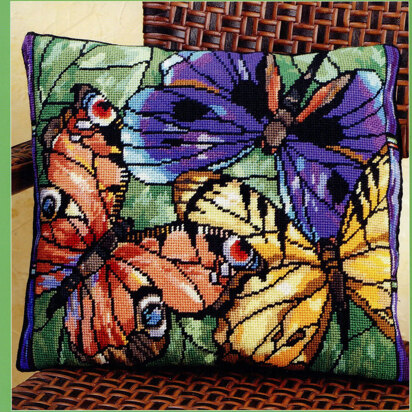 Stained Glass Butterflies - PDF