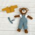 519 - Bertie Bear Crochet Pattern - 519