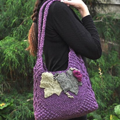 Grapevine Bag - knitting pattern