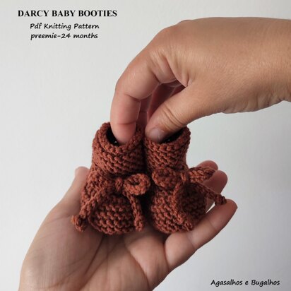 Darcy Baby Booties | preemie - 24 months