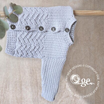 Corliss Cardigan and Romper - P163+ P162