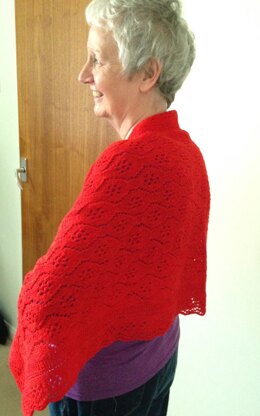 Waterlilly Shawl by Susan Hanlon