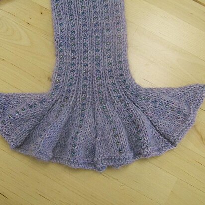 Mermaid's Song Beaded Scarf