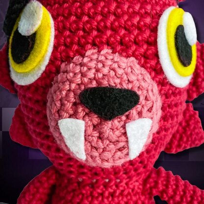 Foxy Five Nights at Freddy's Crochet Doll Fox Character 