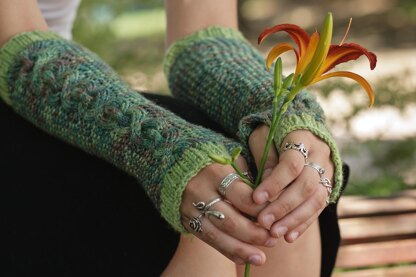 Over-Under Fingerless Mitts