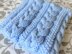 Braided Cable Baby Blanket