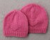 Knitting Pattern baby hats, preemie & newborn,  #434