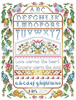 Love Warms the Heart Sampler - PDF