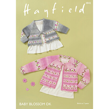 Hayfield 4842 Baby Girl's & Girl's Tops