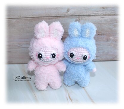 Smiling Bunny / Labubu Crochet Pattern