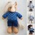Horse/donkey/unicorn in a sweater