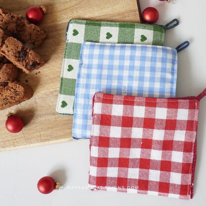 Tunisian Christmas Potholders