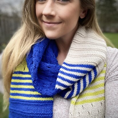 Triple Shift Scarf