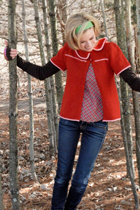 Candy Stripe Jacket in Spud & Chloe Sweater - 9503